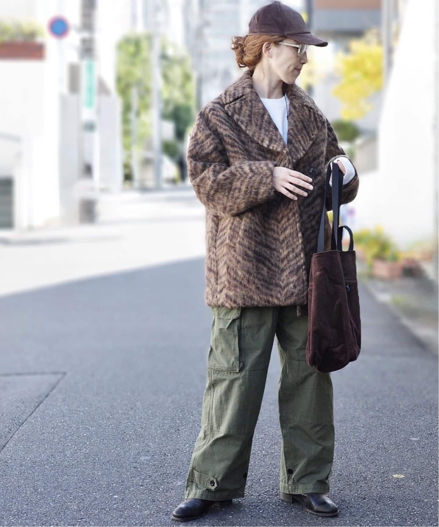 TICCA】ZEBRA SHAGGY P COAT（ピーコート）｜journal standard luxe