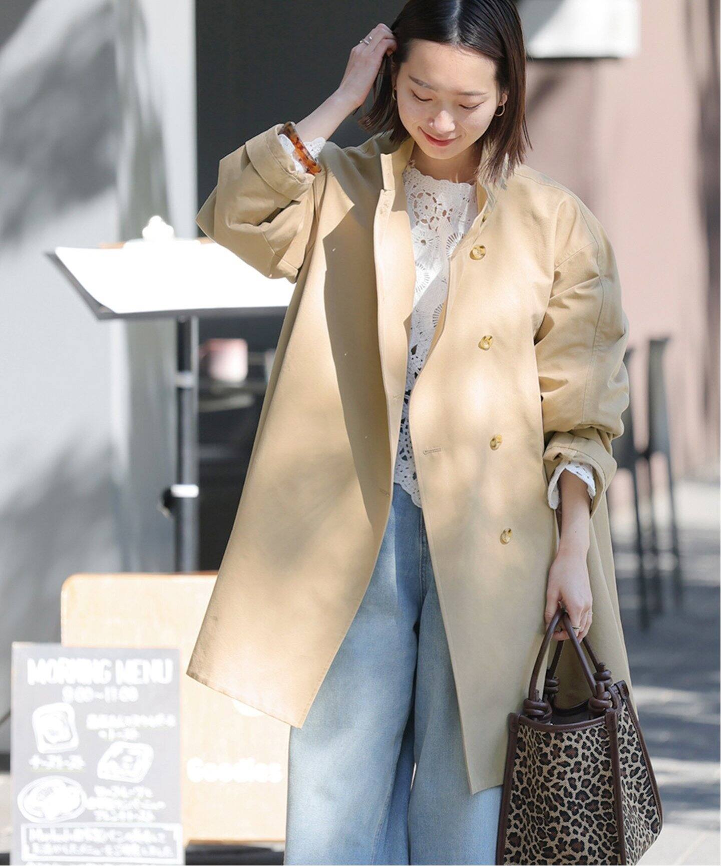 追加予約》スタンドポンチョコート（トレンチコート）｜JOURNAL  