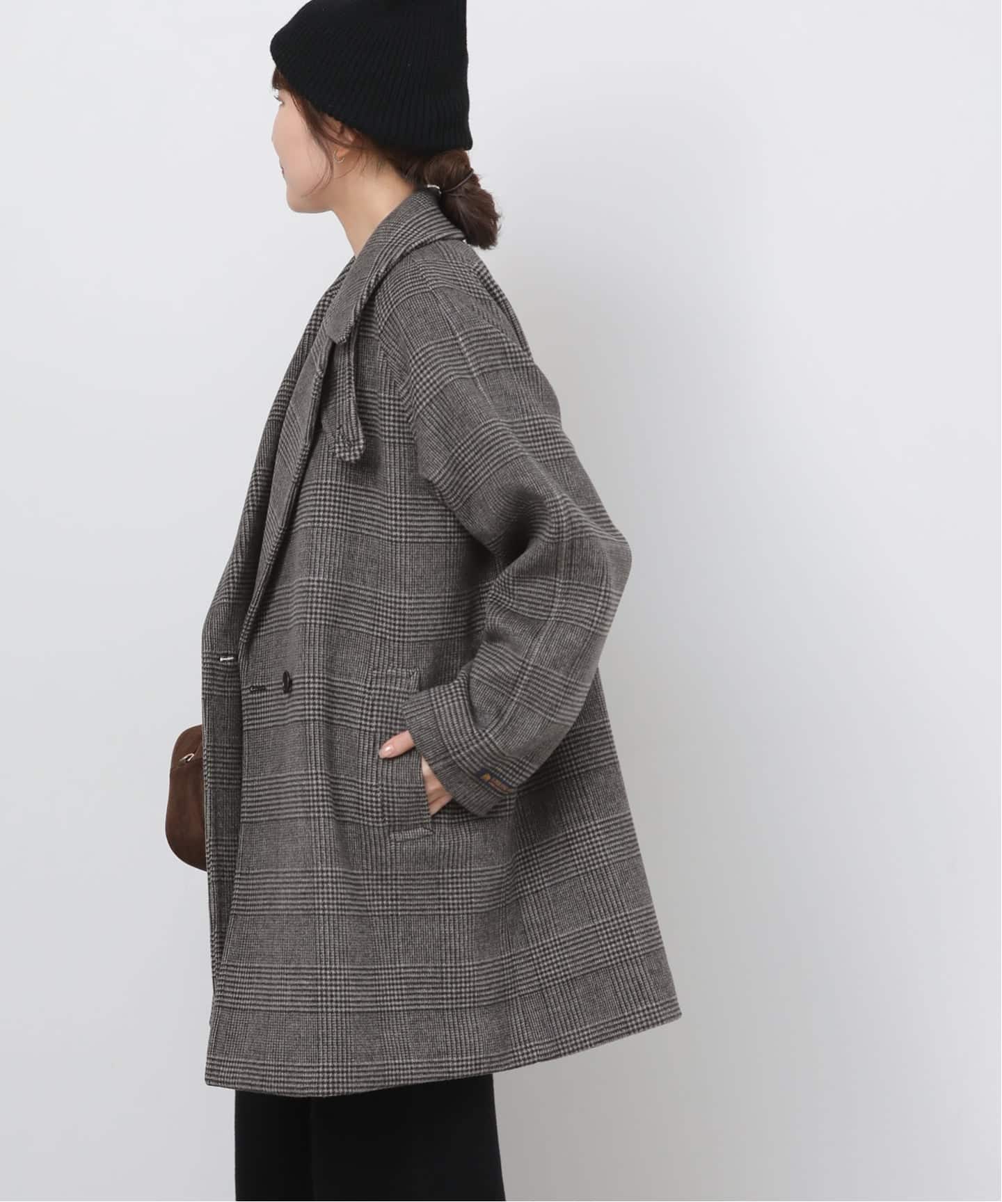 スーパーファインビーバーハーフコート（その他ブルゾン／アウター