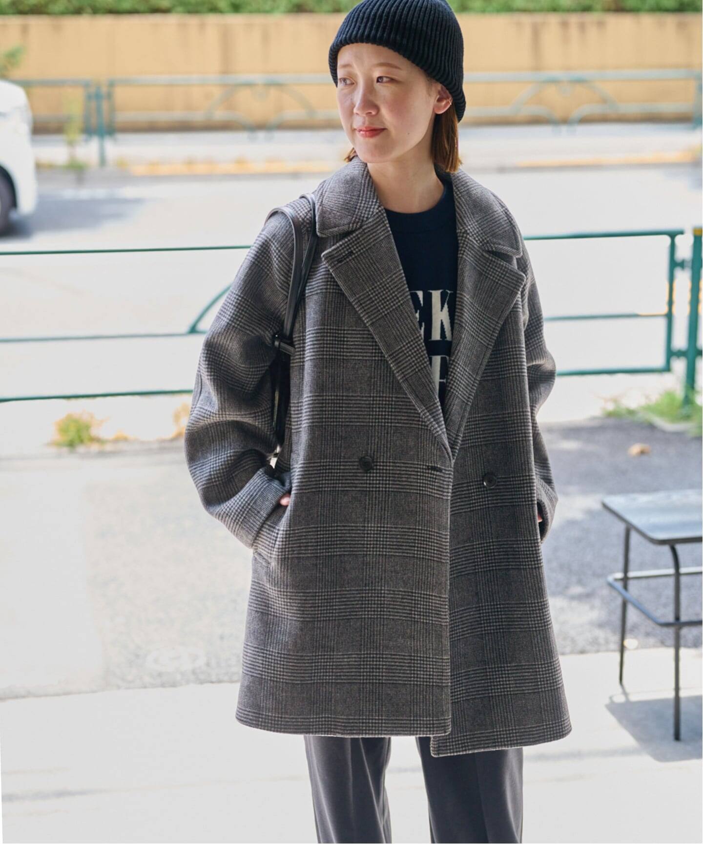 スーパーファインビーバーハーフコート（その他ブルゾン／アウター