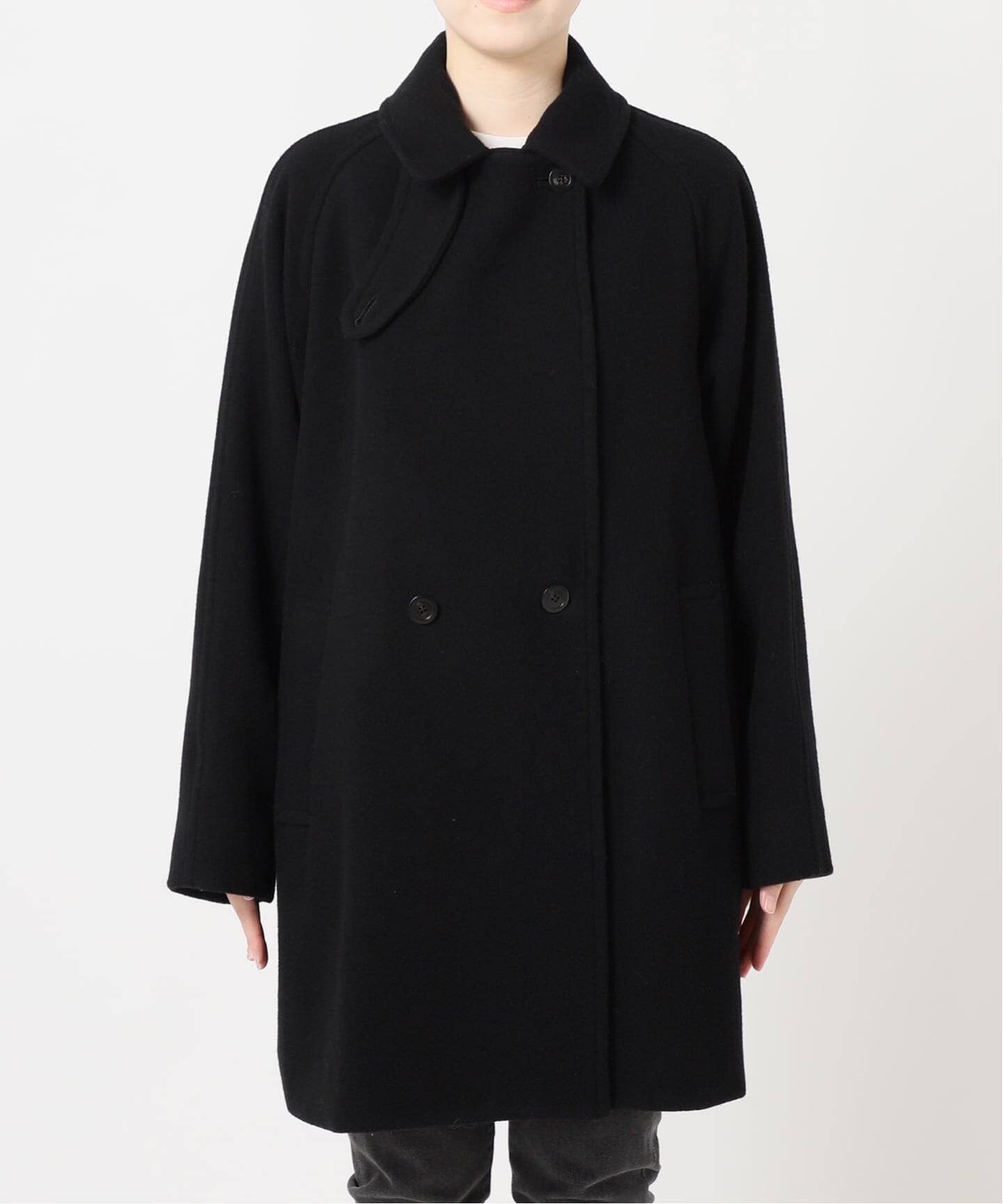 WEB限定追加》尾州ウールモッサWブレストハーフコート（その他ブルゾン