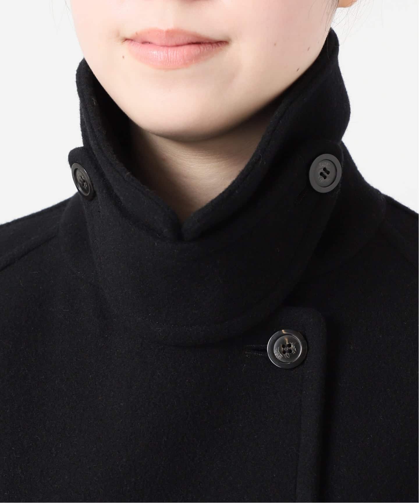 WEB限定追加》尾州ウールモッサWブレストハーフコート（その他ブルゾン