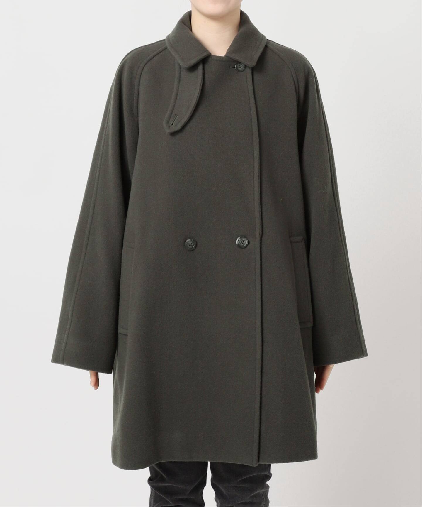 WEB限定追加》尾州ウールモッサWブレストハーフコート（その他ブルゾン