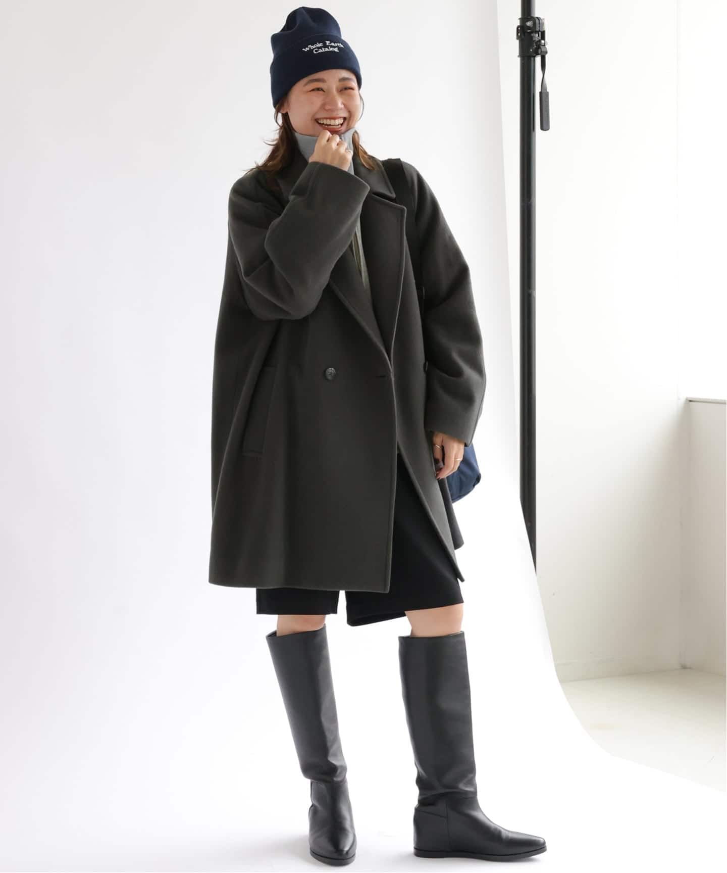 尾州ウールモッサWブレストハーフコート WEB限定追加》尾州ウールモッサWブレストハーフコート（その他