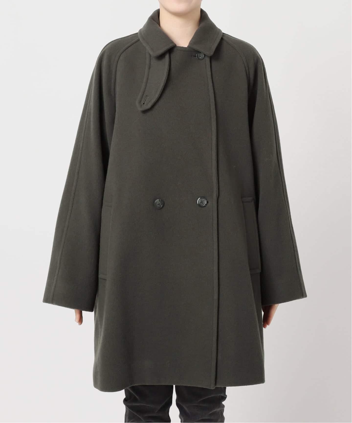 尾州ウールモッサWブレストハーフコート JOURNAL STANDARD relume｜《WEB限定追加2》尾州ウールモッサWブレスト