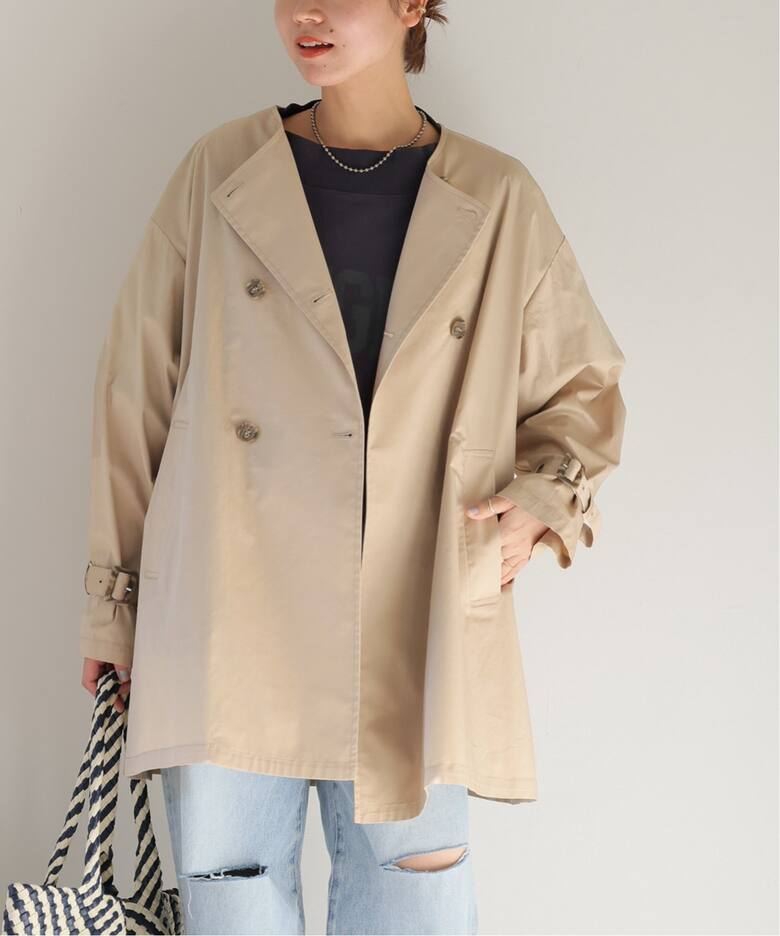 ノーカラーライトショートコート（ノーカラーコート）｜JOURNAL  