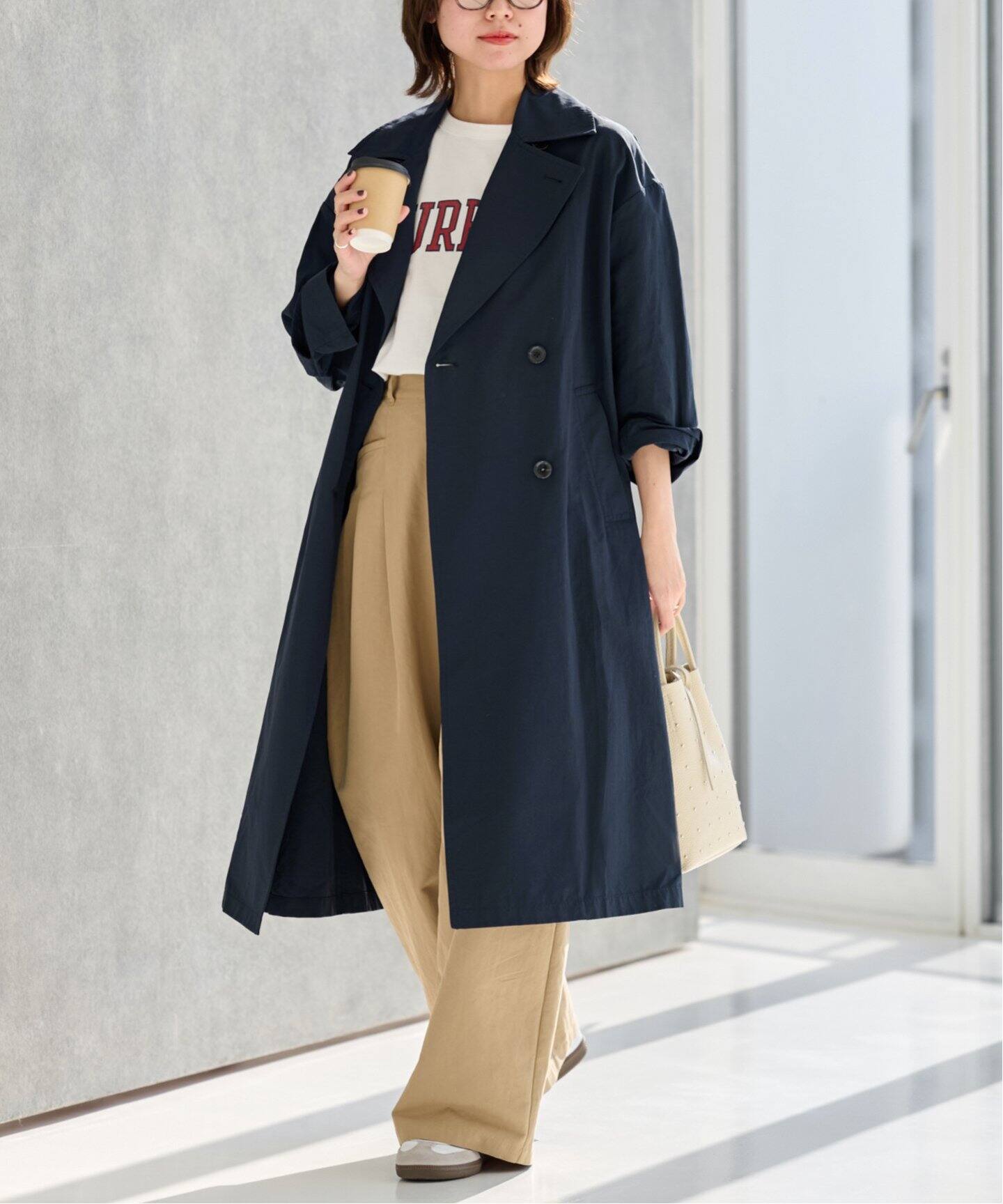 コットンナイロンライトトレンチコート（トレンチコート）｜JOURNAL  