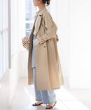 コットンナイロンライトトレンチコート