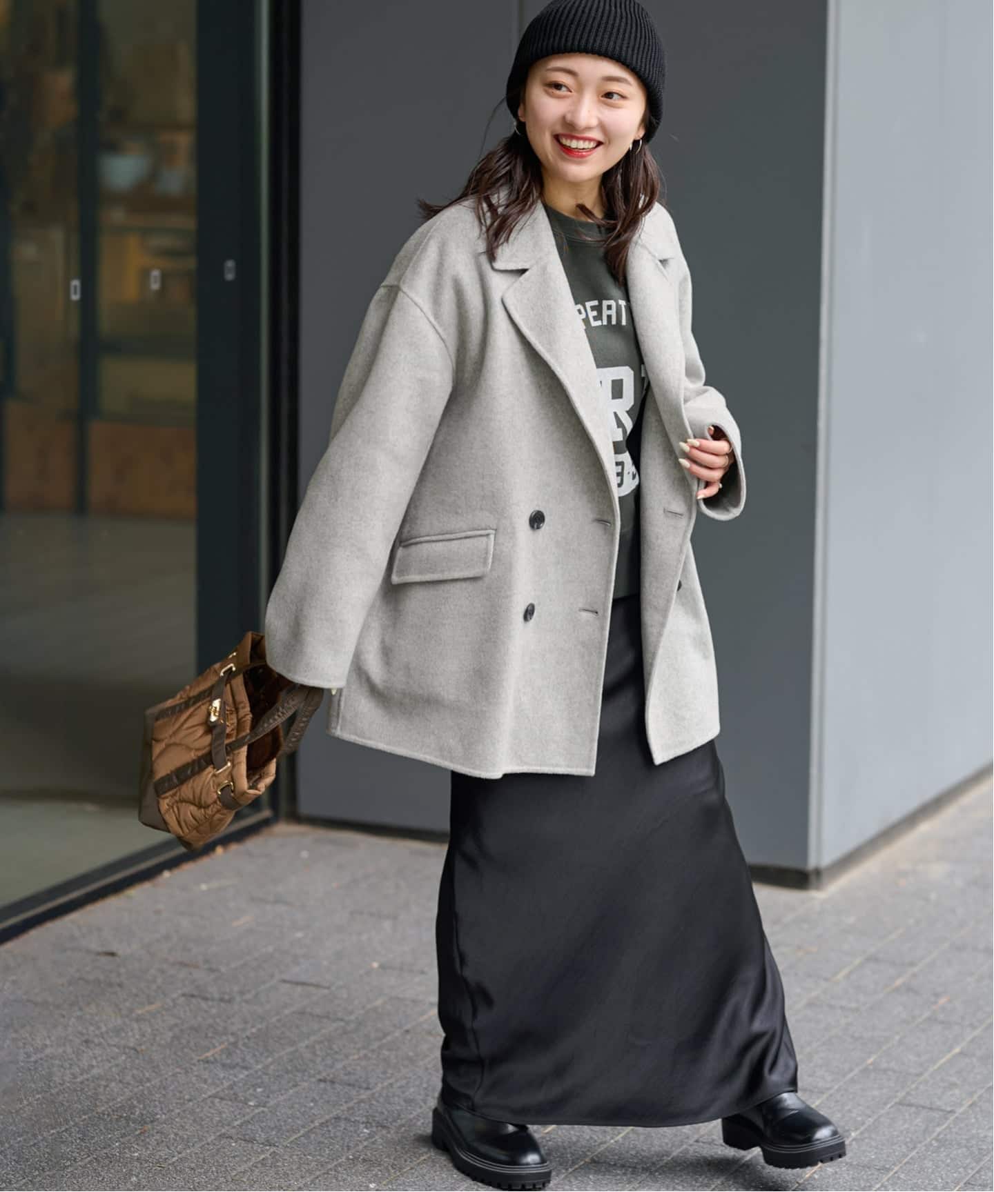 ジャーナルスタンダード　ウールカシミヤテーラードコート　新品タグ付き　38 ウールカシミヤテーラードコート（その他ブルゾン／アウター