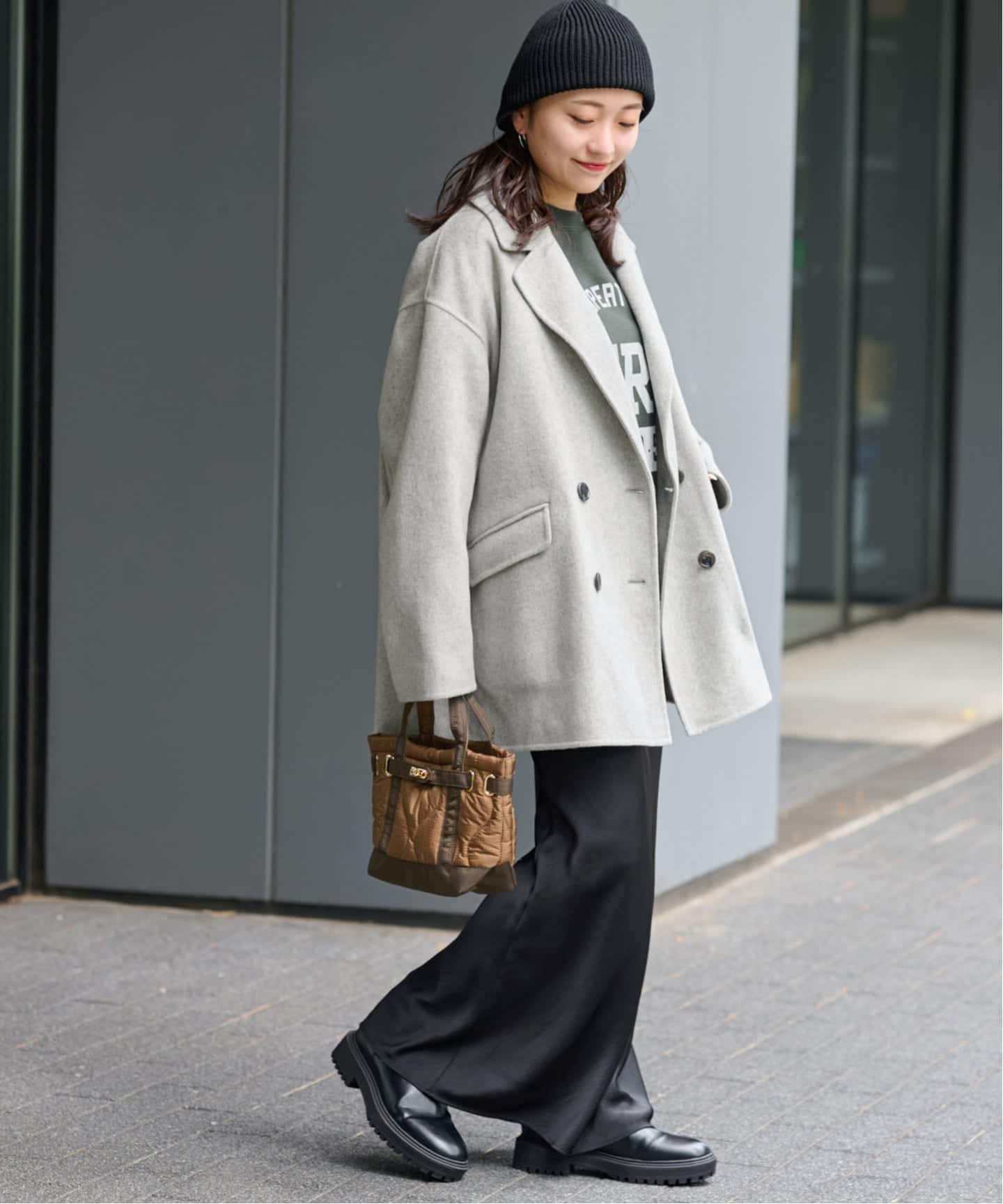 【美品】JOURNAL STANDARD　テーラーコート(ウール100) JOURNAL STANDARD relume コート アウター 「25AW新作」ウール