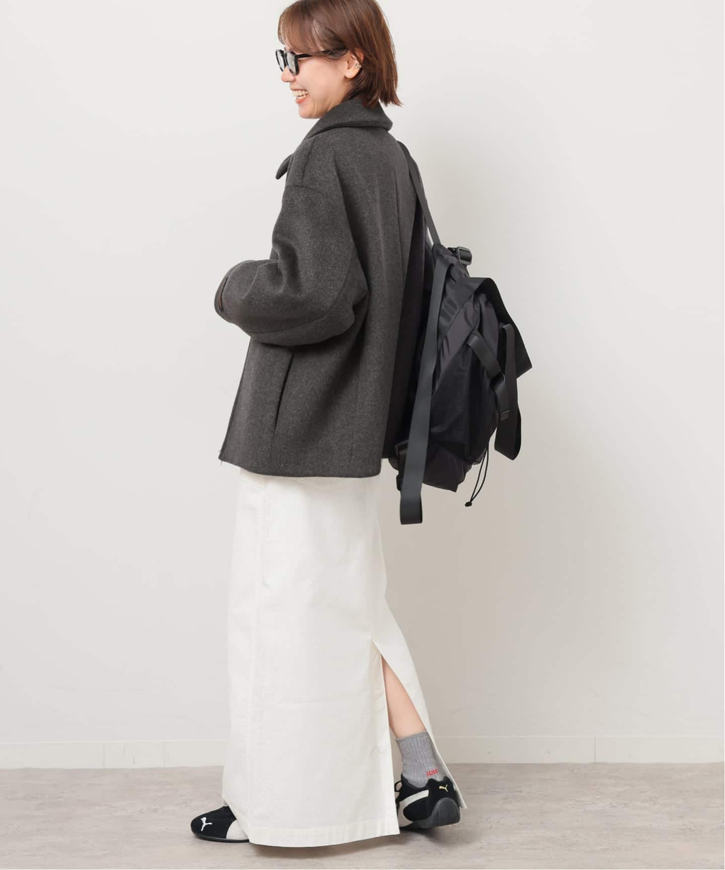 スーパーファインビーバージップショート（その他ブルゾン／アウター