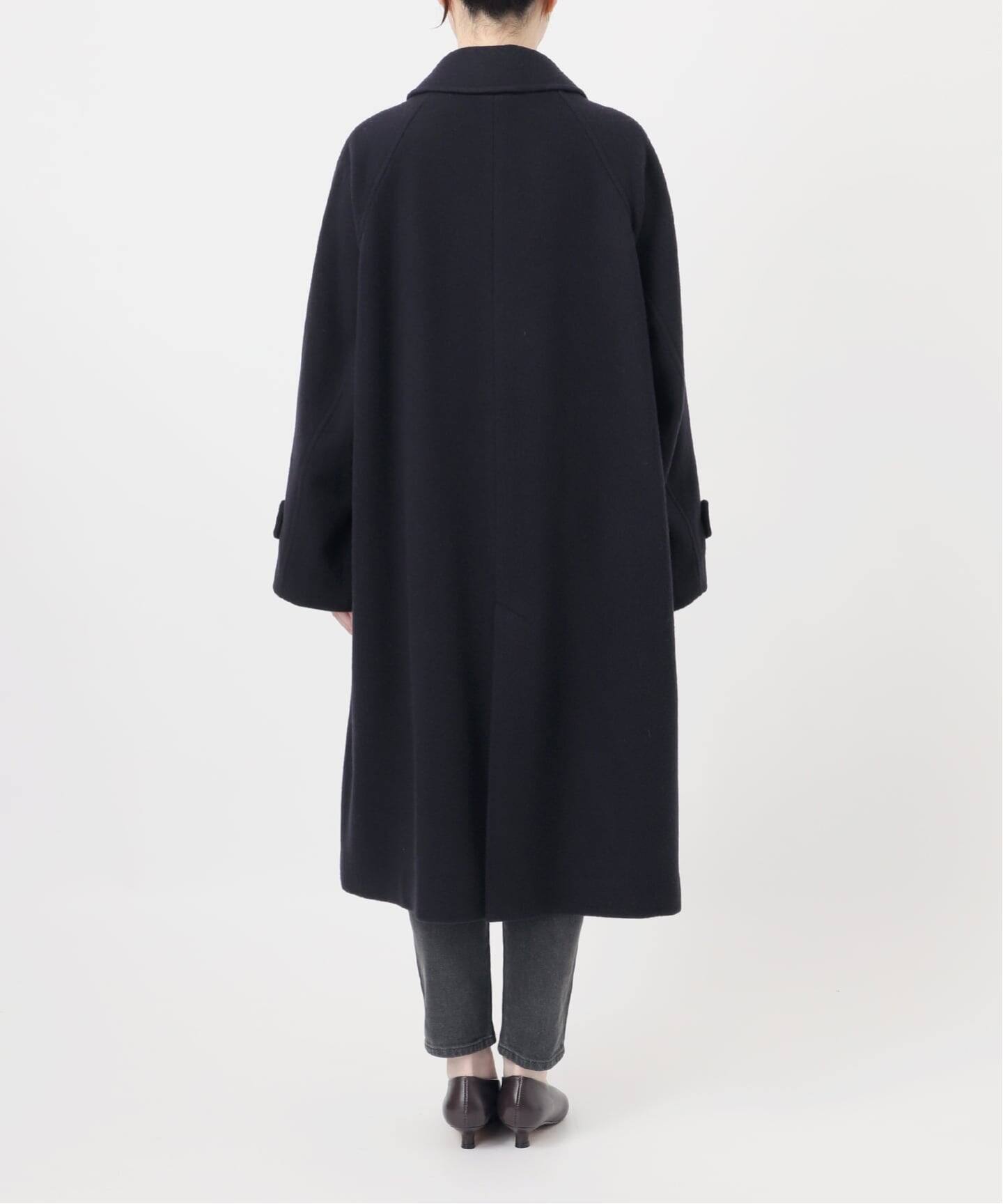 尾州ウールスーパー100ステンカラーコート（ステンカラーコート