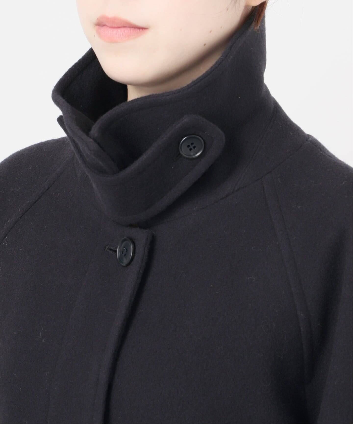 尾州ウールスーパー100ステンカラーコート（ステンカラーコート