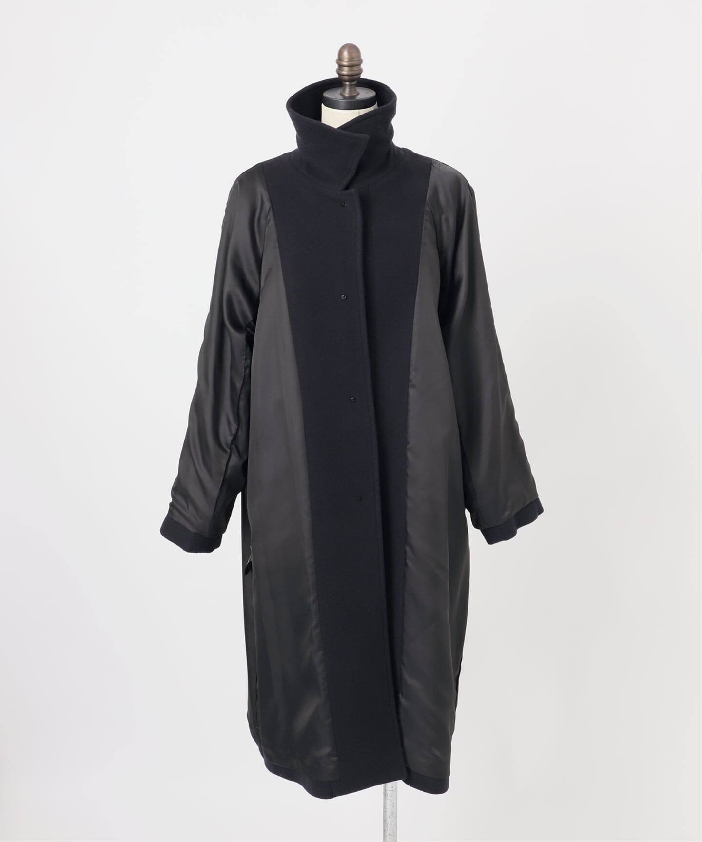 尾州ウールスーパー100ステンカラーコート（ステンカラーコート