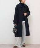 《予約》尾州ウールスーパー100ステンカラーコート