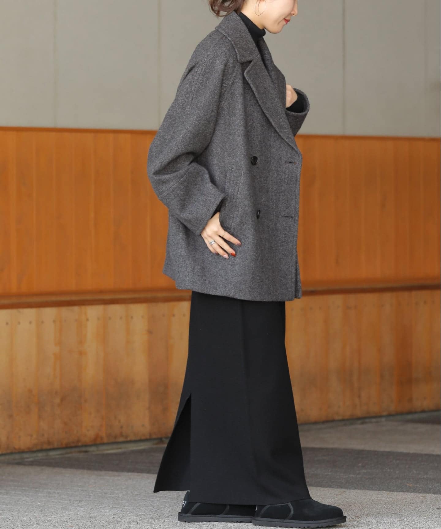 追加》尾州ウールスーパー100モッサPコート（ピーコート）｜JOURNAL