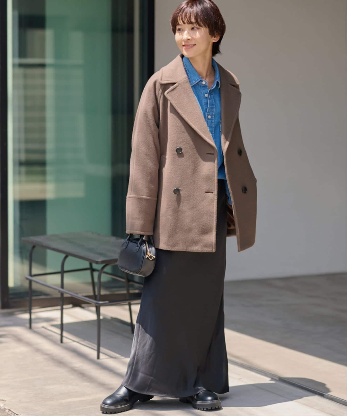 追加》尾州ウールスーパー100モッサPコート（ピーコート）｜JOURNAL