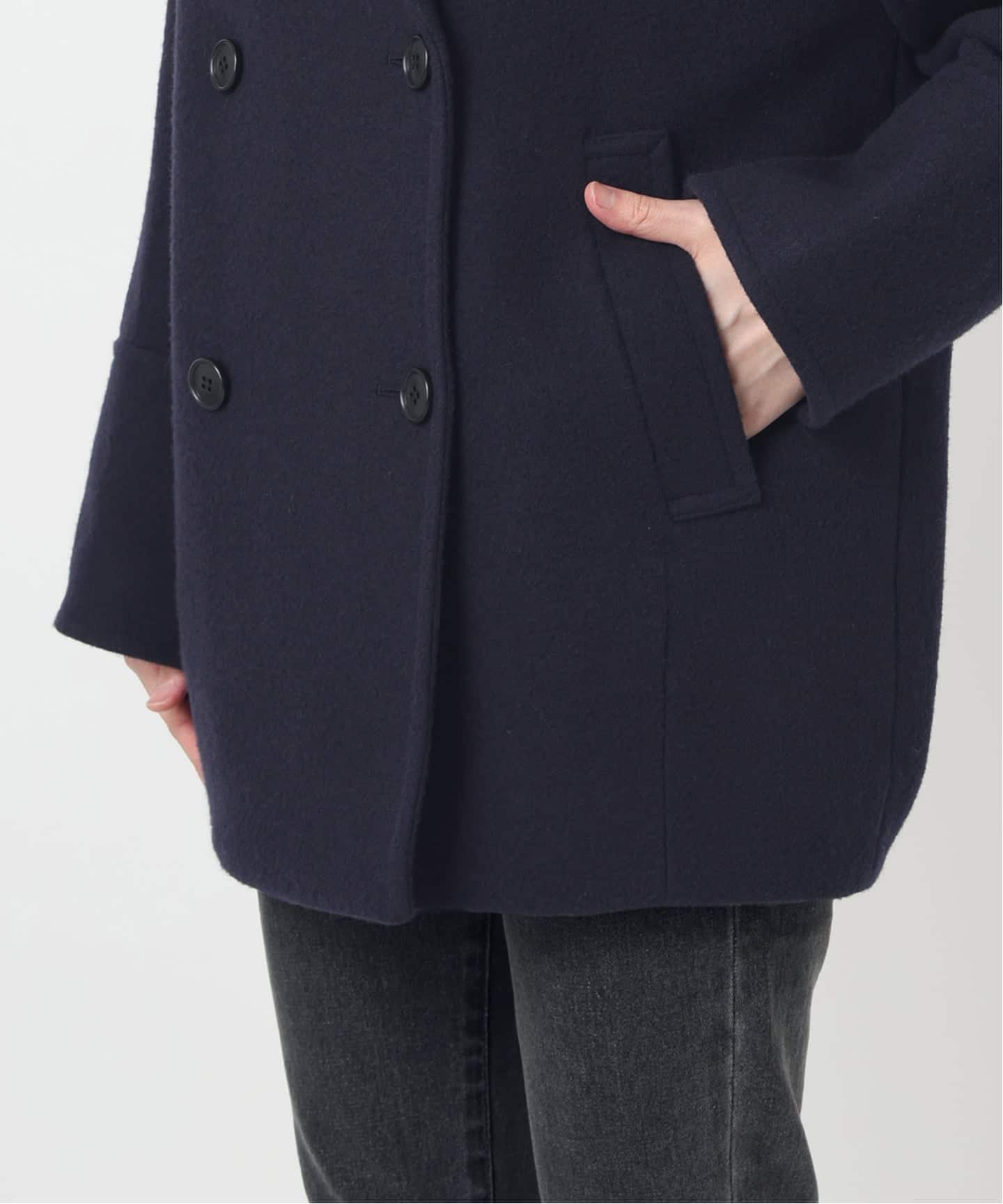 追加》尾州ウールスーパー100モッサPコート（ピーコート）｜JOURNAL