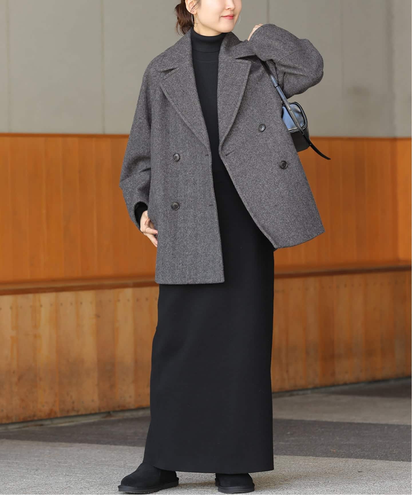 追加2》尾州ウールスーパー100モッサPコート（ピーコート）｜JOURNAL