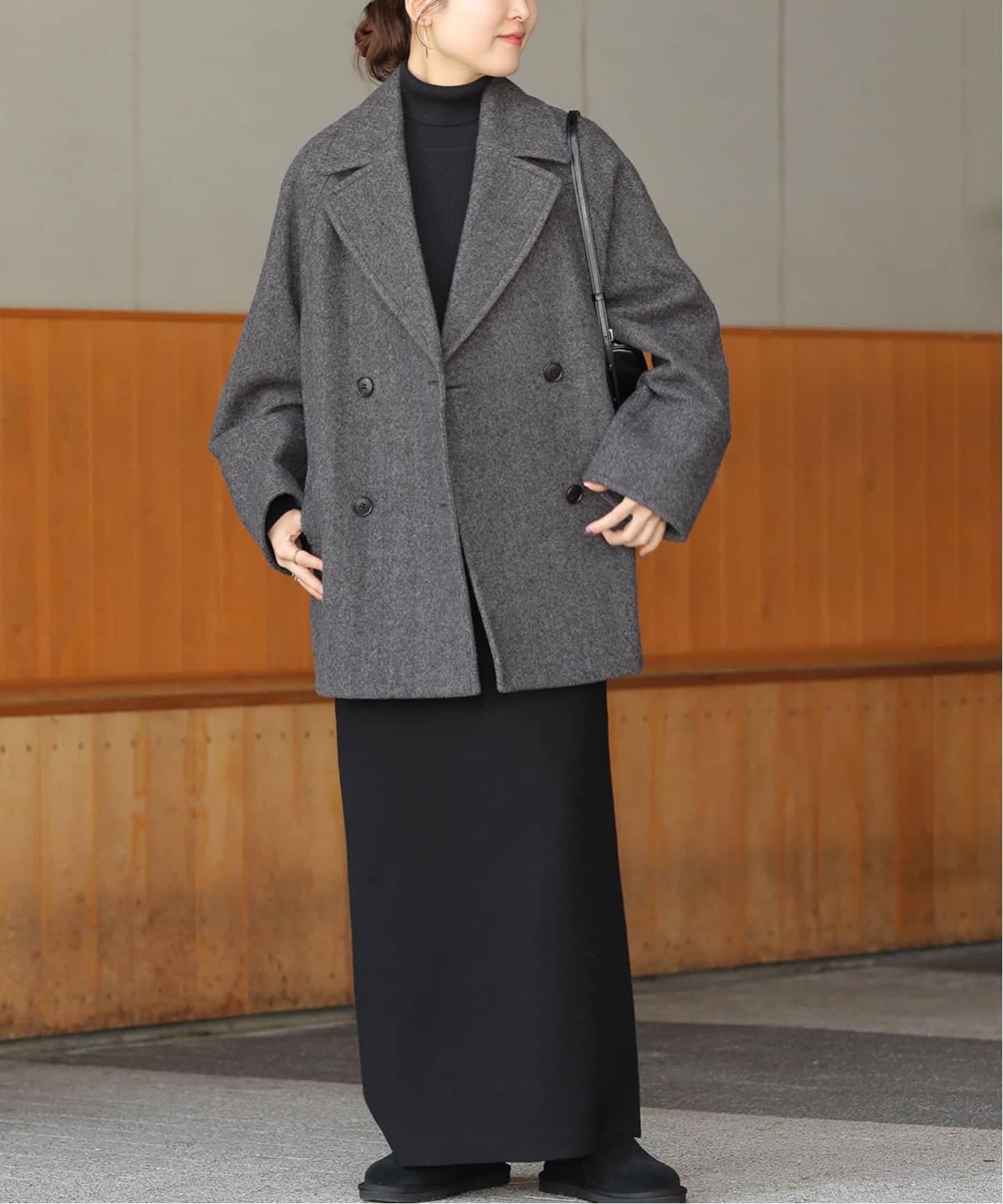 追加2》尾州ウールスーパー100モッサPコート（ピーコート）｜JOURNAL