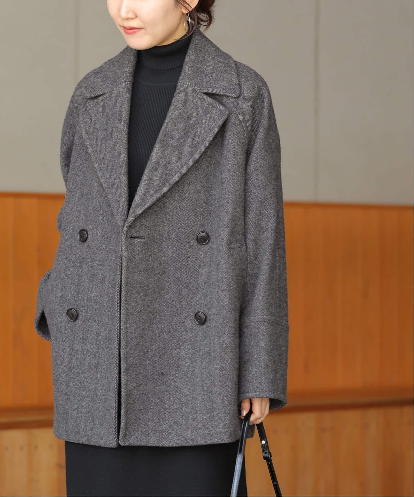 JOURNAL STANDARD relume モッサPコート 追加2》尾州ウールスーパー100モッサPコート（ピーコート）｜JOURNAL