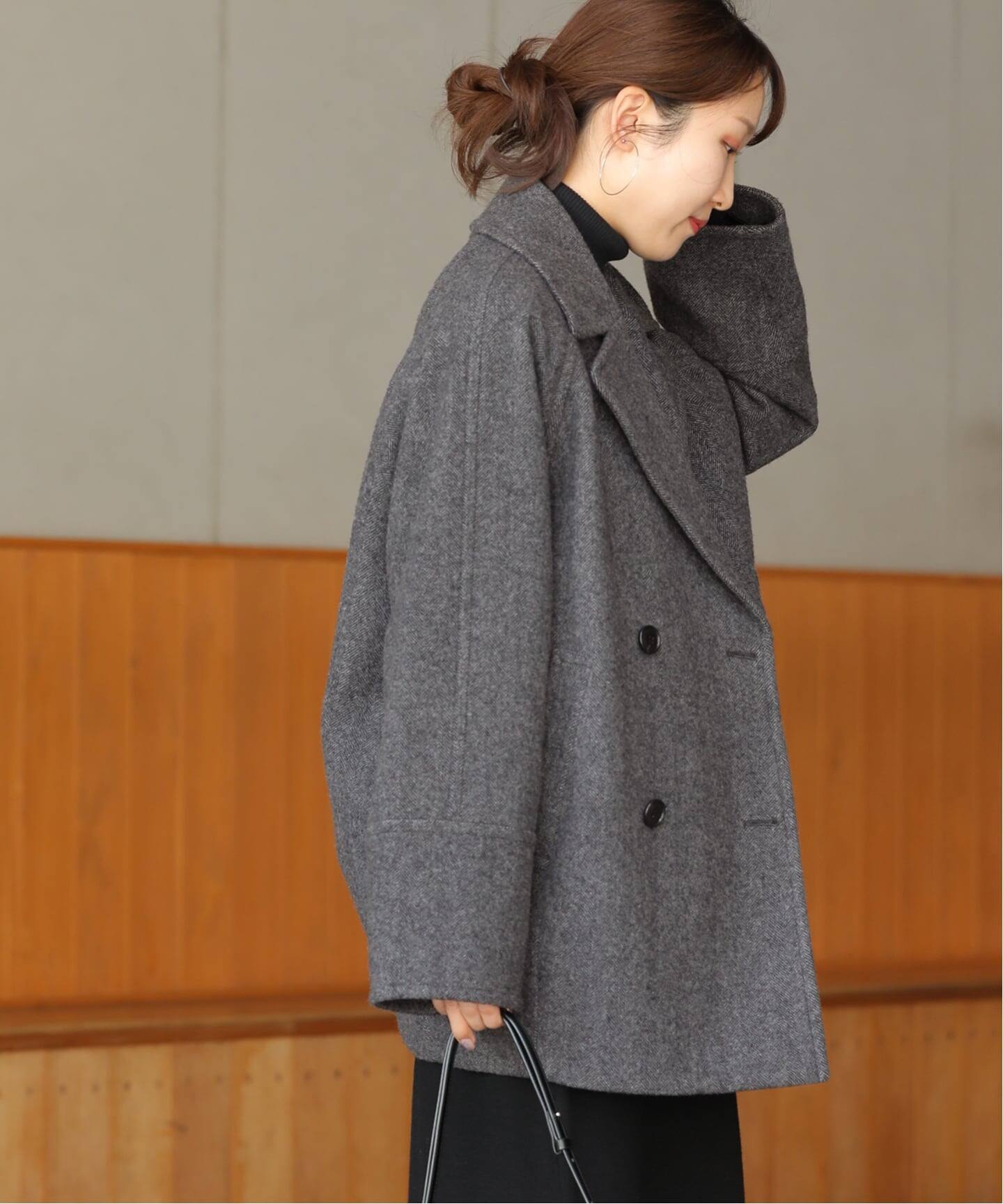 追加2》尾州ウールスーパー100モッサPコート（ピーコート）｜JOURNAL