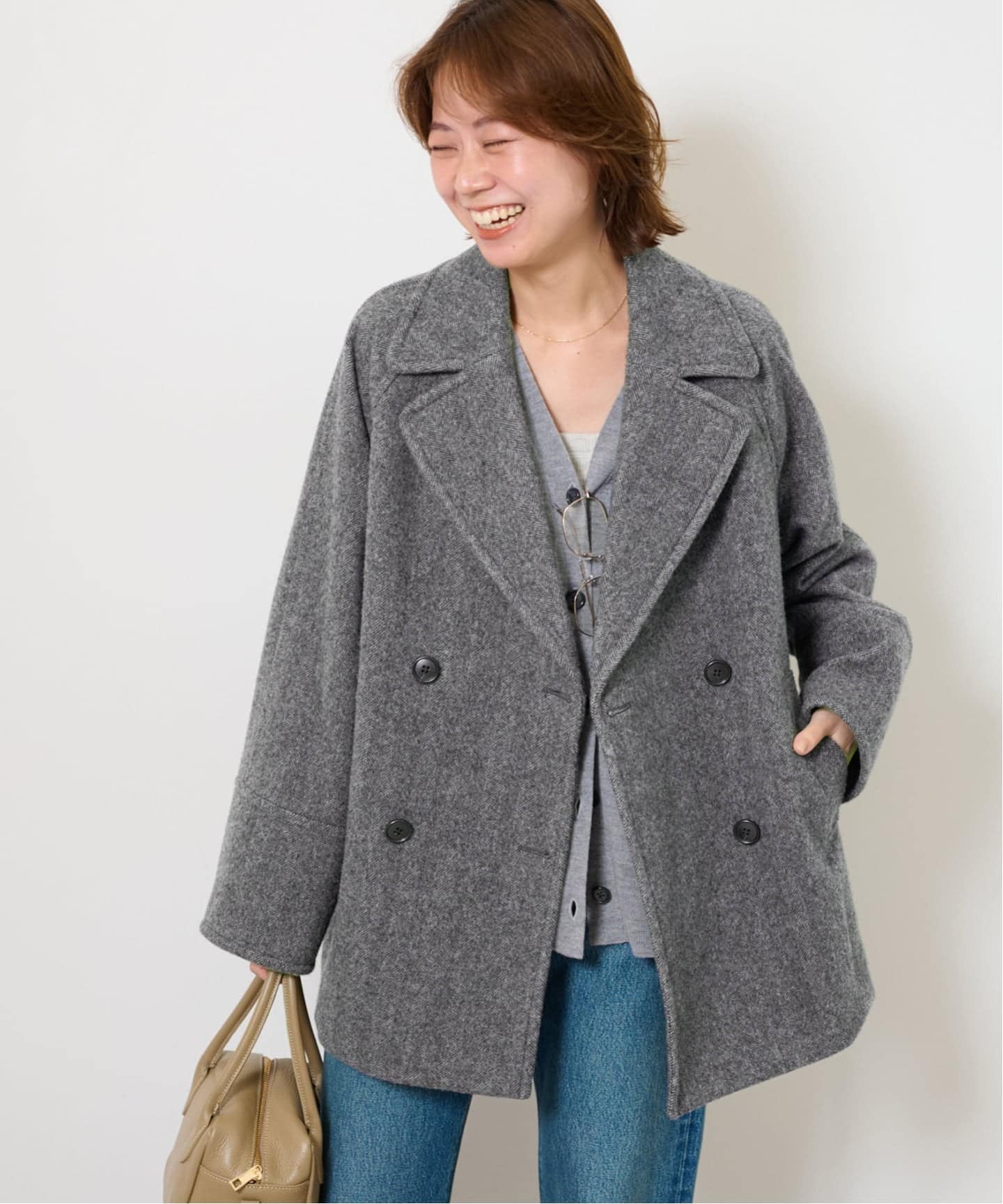 追加2》尾州ウールスーパー100モッサPコート（ピーコート）｜JOURNAL