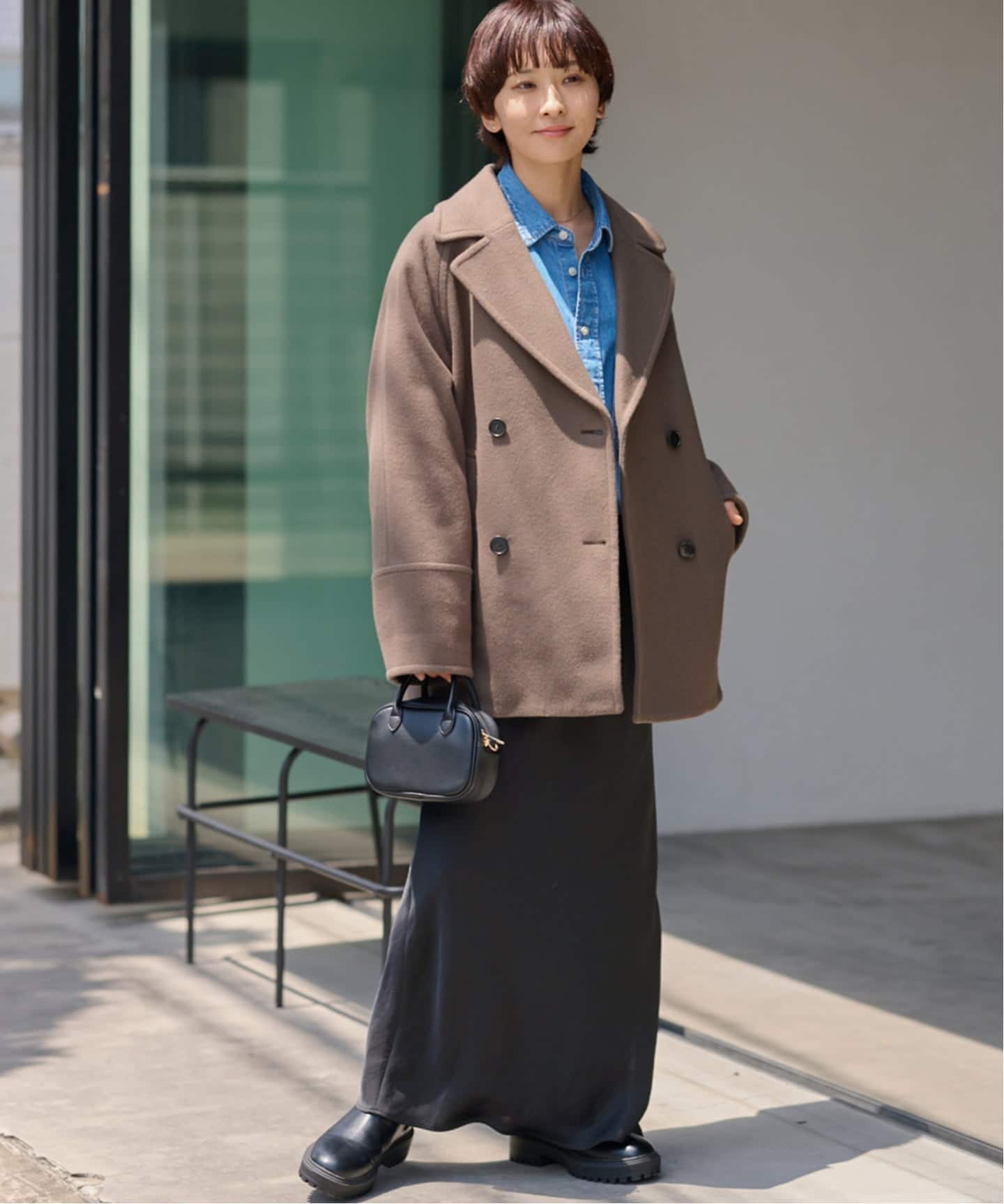 追加2》尾州ウールスーパー100モッサPコート（ピーコート）｜JOURNAL