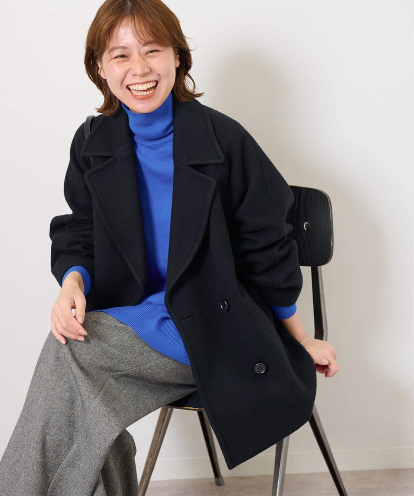 WEB限定》尾州ウールショートPコート（ピーコート）｜JOURNAL STANDARD