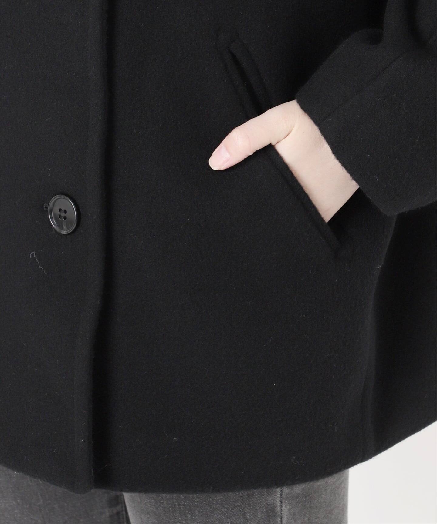 WEB限定》尾州ウールショートPコート（ピーコート）｜JOURNAL STANDARD