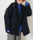 《WEB限定》［25AW新作］尾州ウールショートPコート