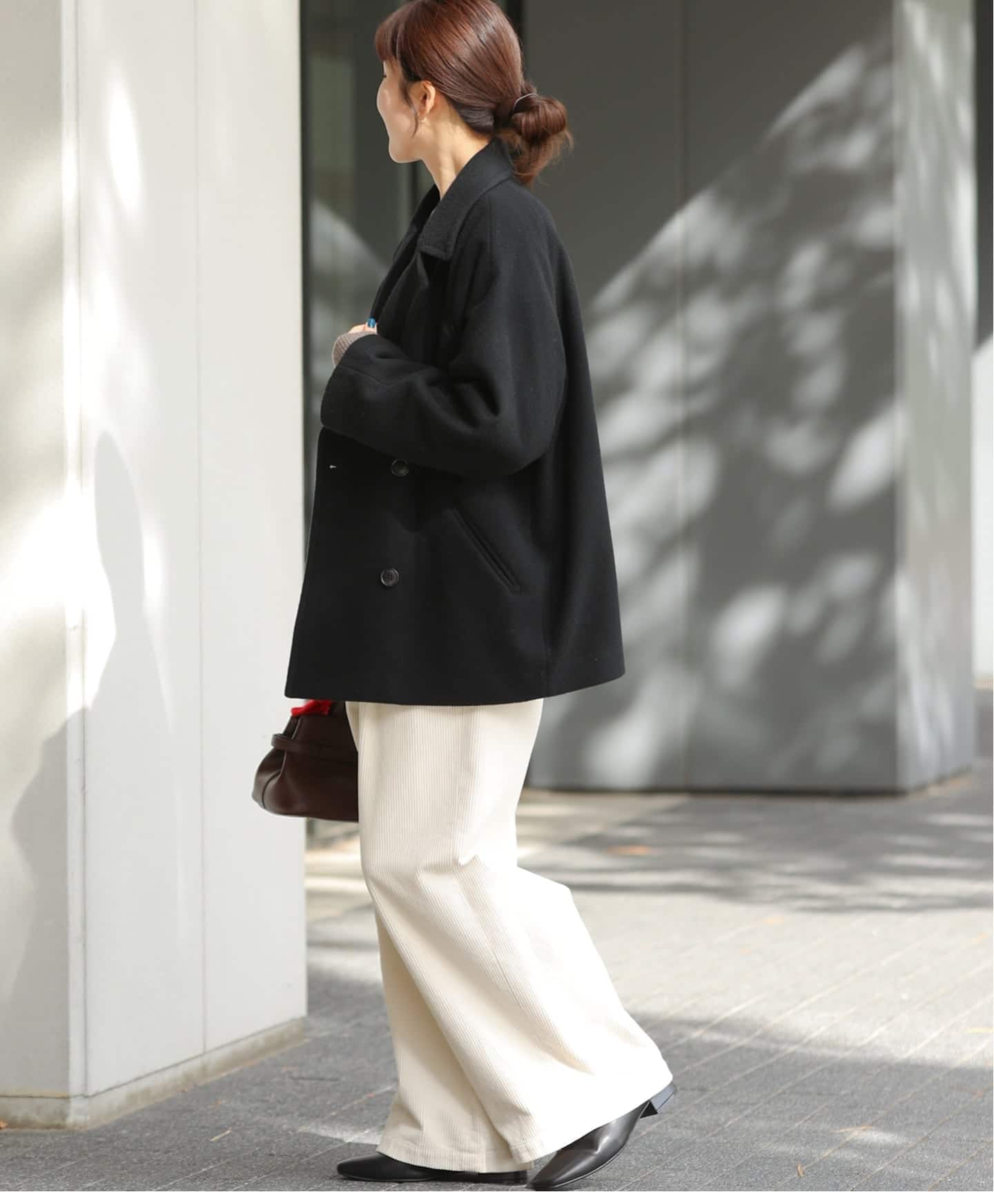 WEB限定追加》尾州ウールショートPコート（ピーコート）｜JOURNAL