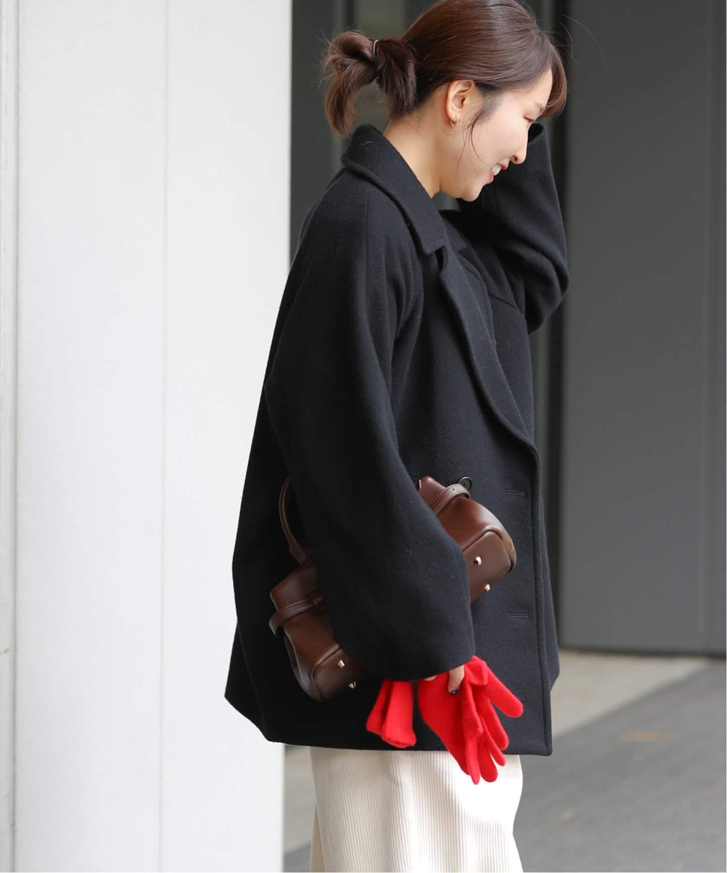 WEB限定追加》尾州ウールショートPコート（ピーコート）｜JOURNAL