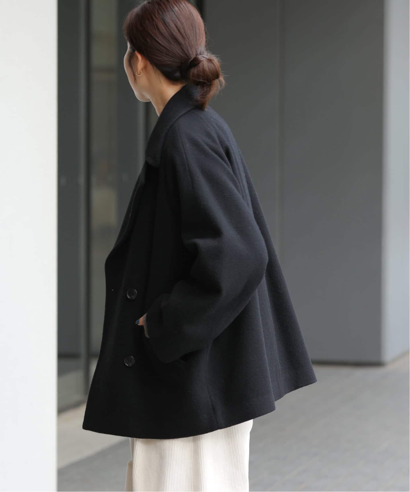 WEB限定追加》尾州ウールショートPコート（ピーコート）｜JOURNAL