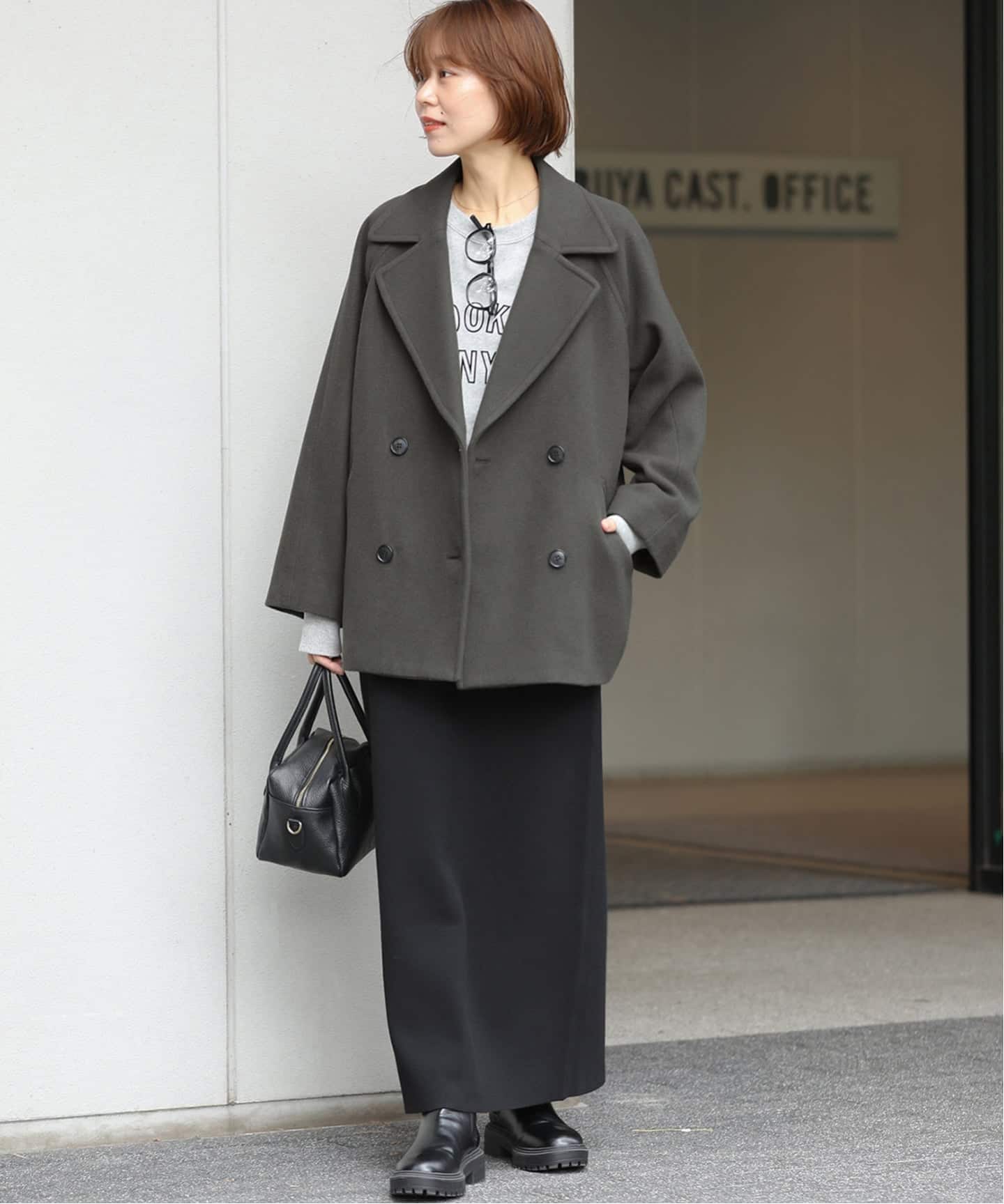 WEB限定追加》尾州ウールショートPコート（ピーコート）｜JOURNAL