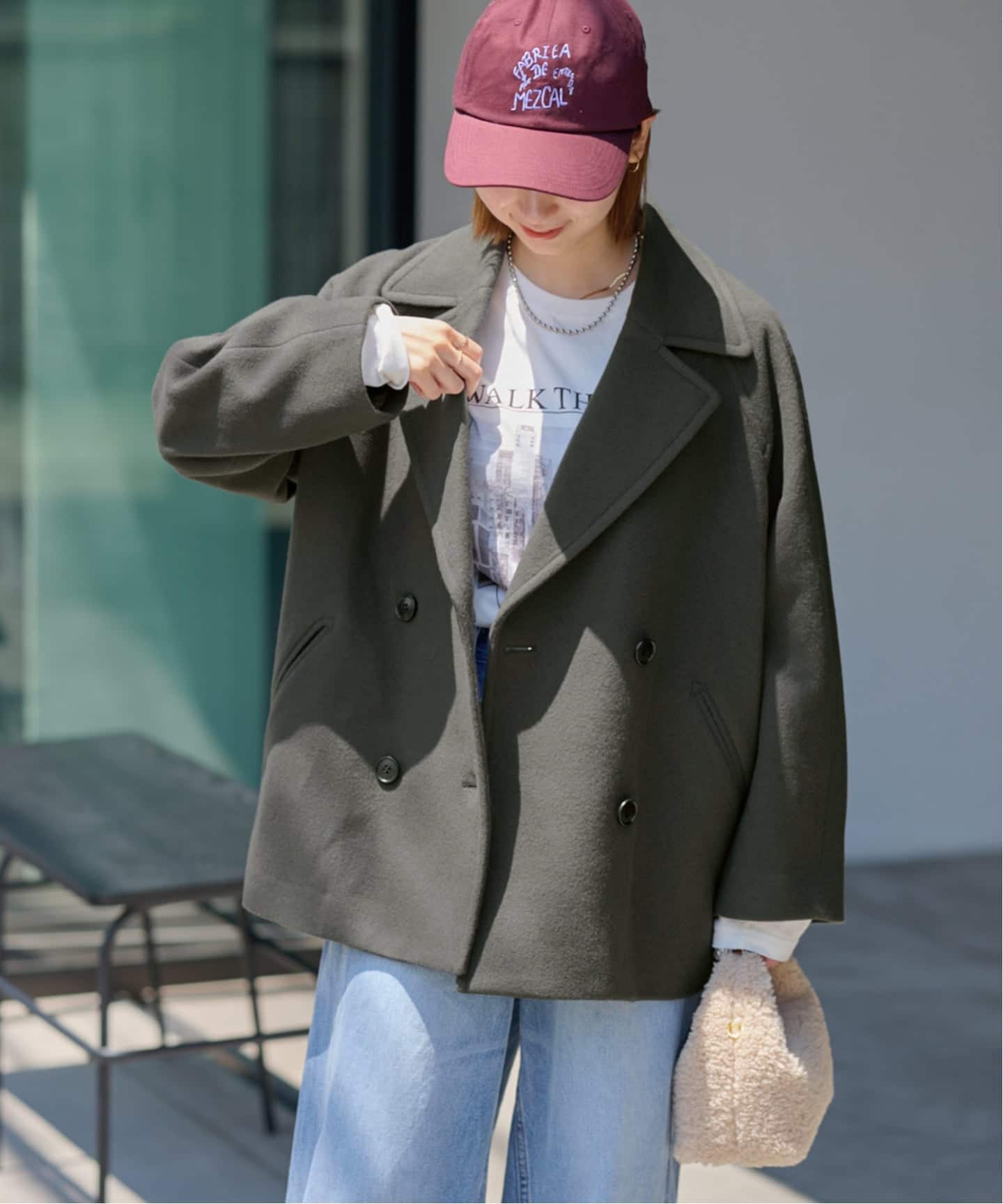 WEB限定追加》尾州ウールショートPコート（ピーコート）｜JOURNAL