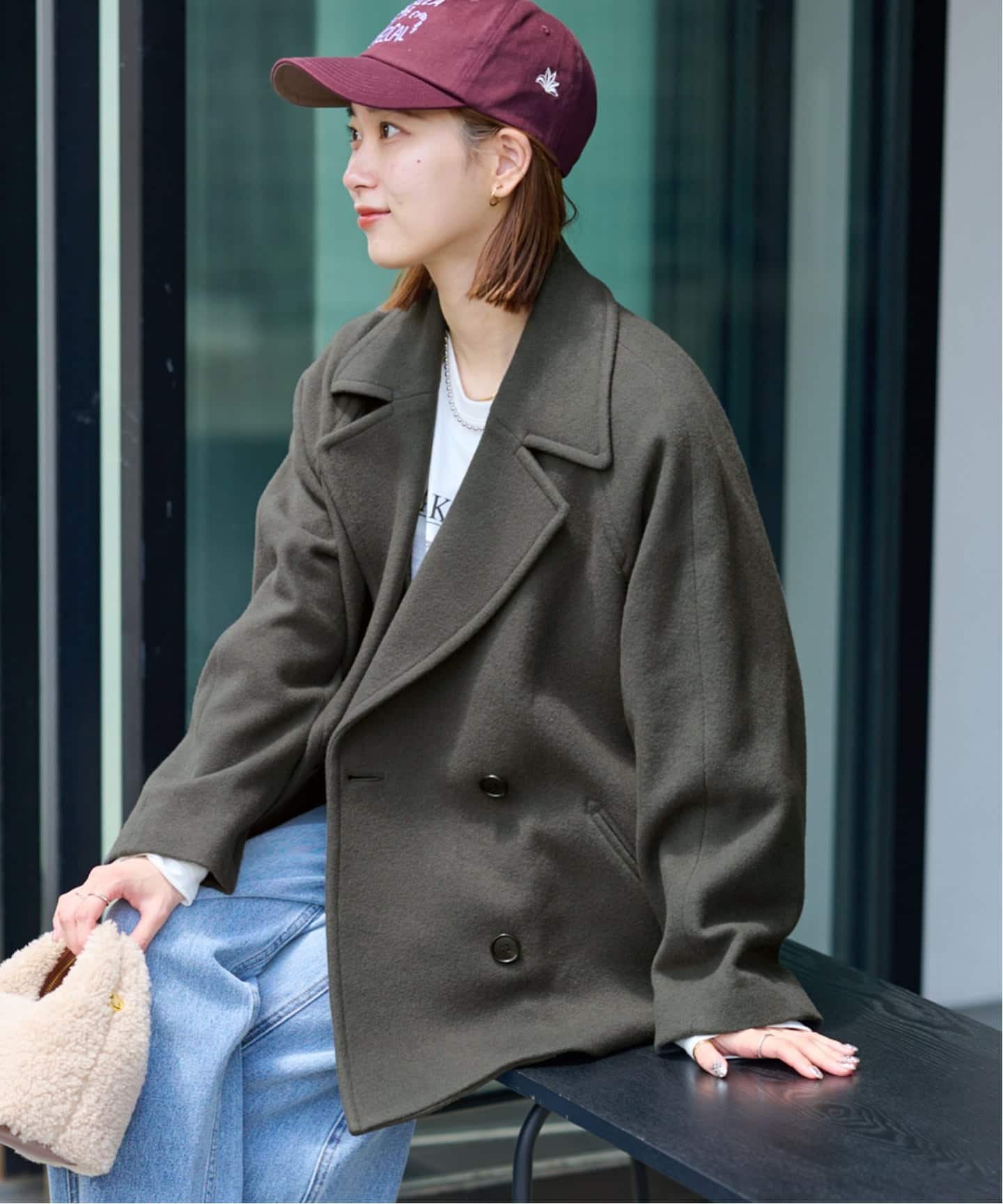 WEB限定追加》尾州ウールショートPコート（ピーコート）｜JOURNAL