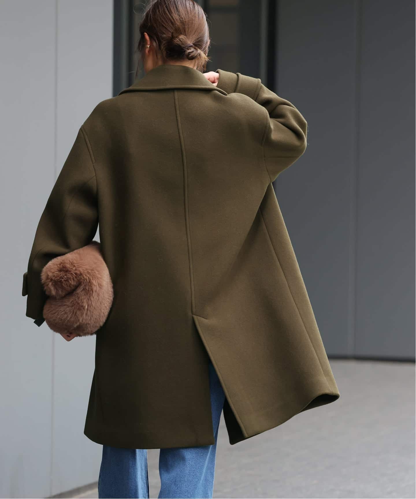 journal standard luxe ピーコート ジロンラム ピンズ付き◇DELUXE デラックス Pコート メンズ ピーコート