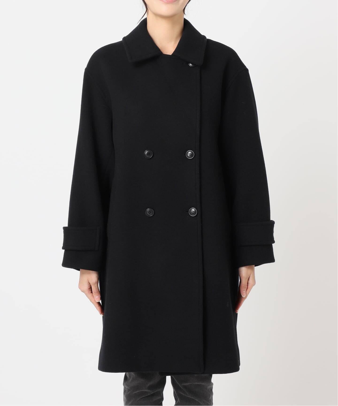 2024AW✨ relume ピュアラムロングコクーンコート　グレー　36 JOURNAL STANDARD relume（ジャーナルスタンダード レリューム）の