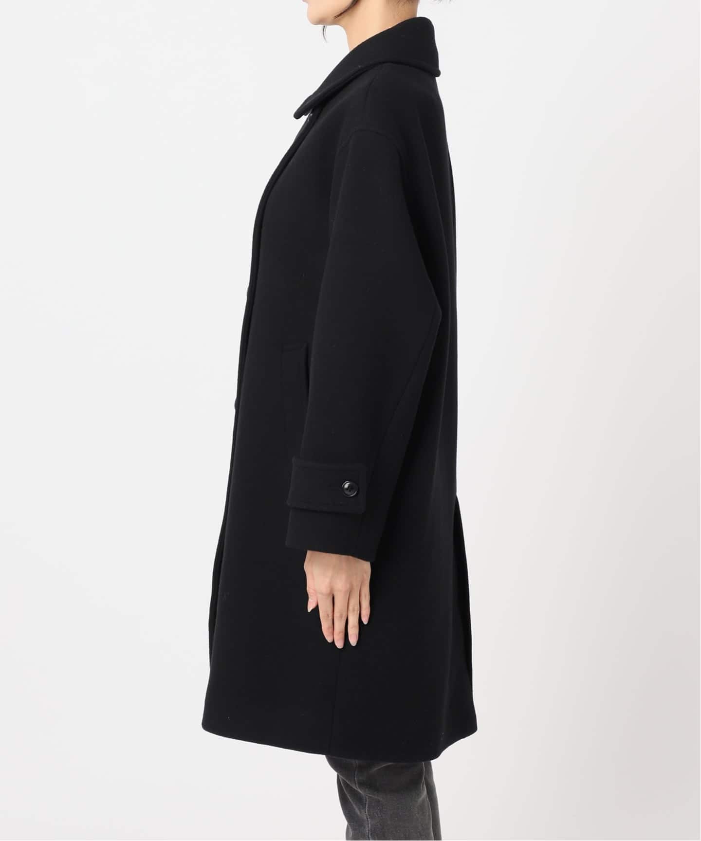 2024AW✨ relume ピュアラムロングコクーンコート　グレー　36 JOURNAL STANDARD relume（ジャーナルスタンダード レリューム