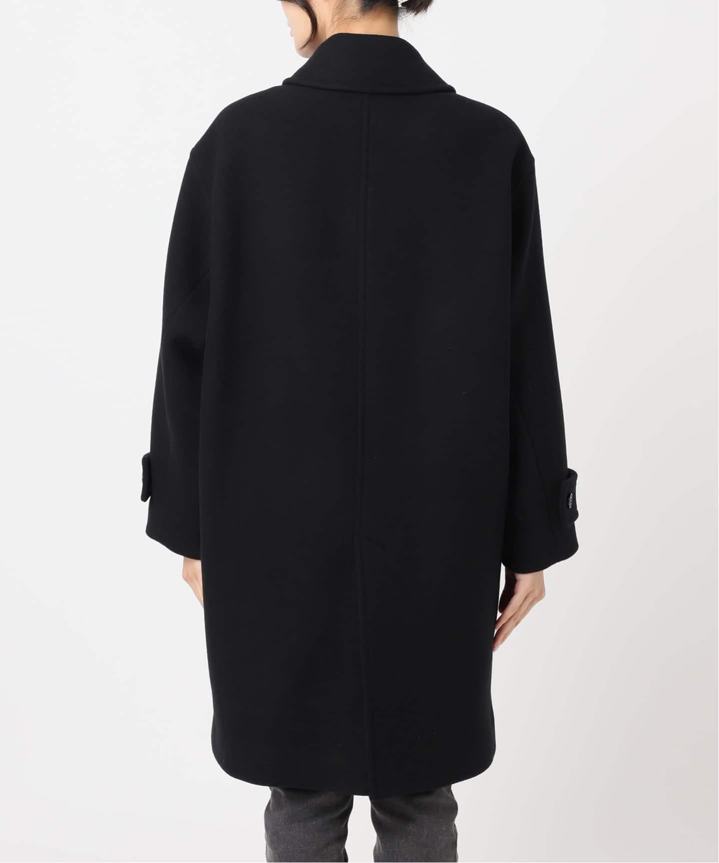 2024AW✨ relume ピュアラムロングコクーンコート　グレー　36 JOURNAL STANDARD relume（ジャーナルスタンダード レリューム