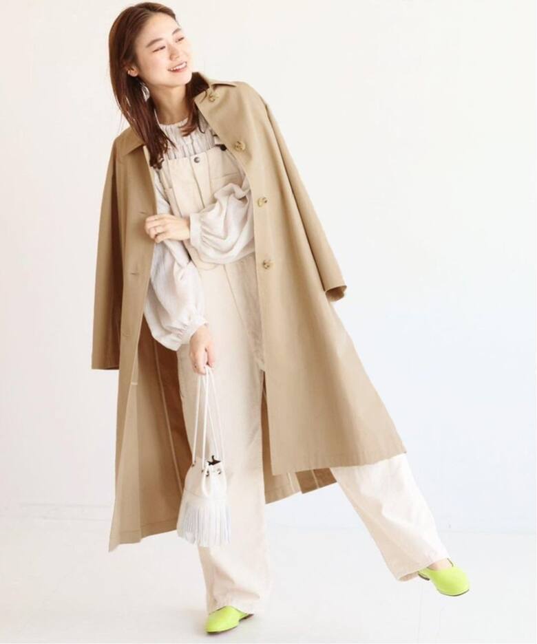 追加6》スーピマコットンステンカラーコート（ステンカラーコート  