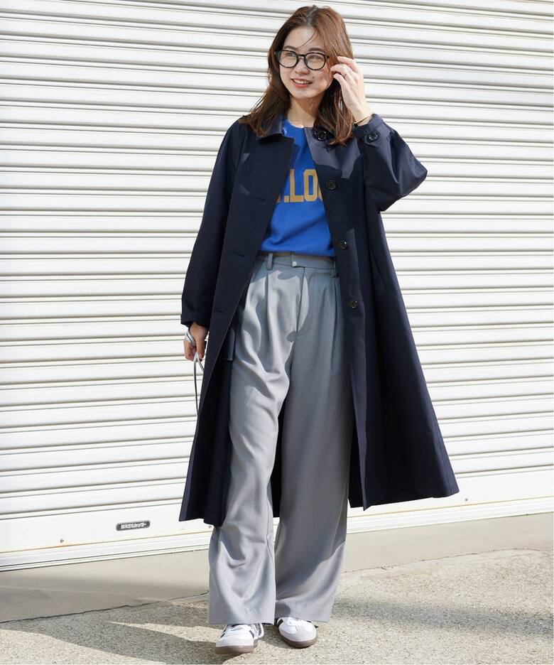 追加6》スーピマコットンステンカラーコート（ステンカラーコート  