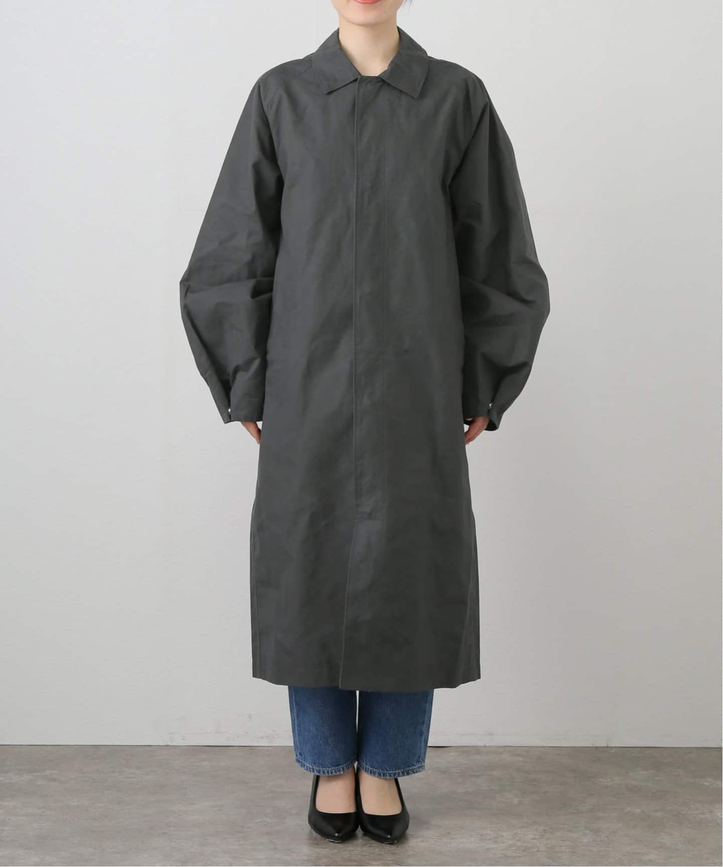 BASE RANGE /ベースレンジ EVEN LONG コート BASERANGE/ベースレンジ】 EVEN LONG COAT（ステンカラーコート