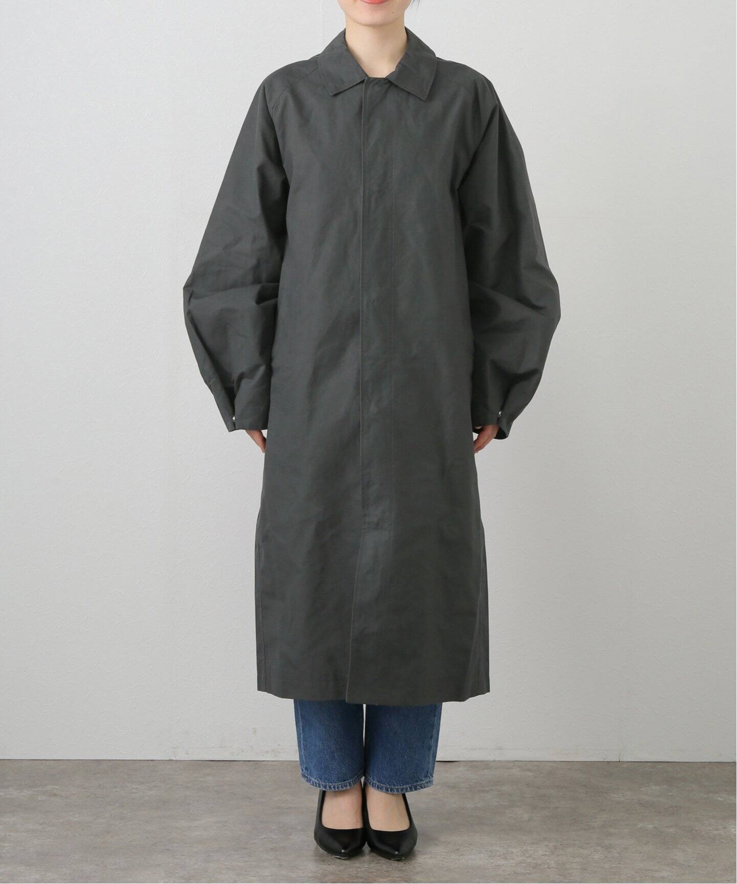 BASERANGE/ベースレンジ】 EVEN LONG COAT（ステンカラーコート 
