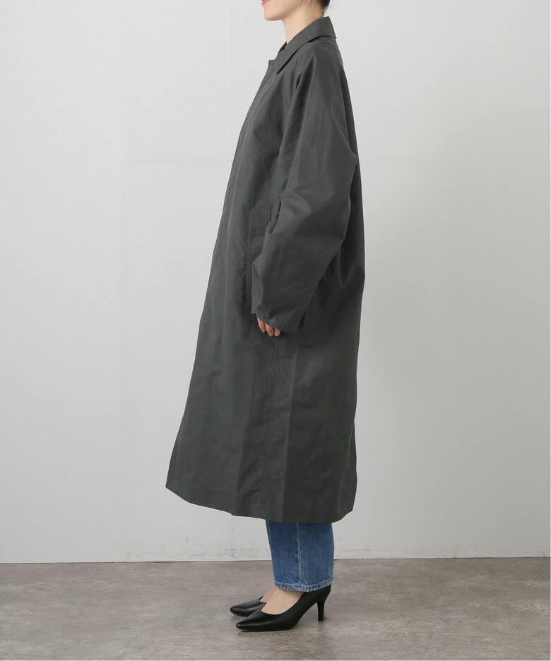 BASERANGE/ベースレンジ】 EVEN LONG COAT（ステンカラーコート 