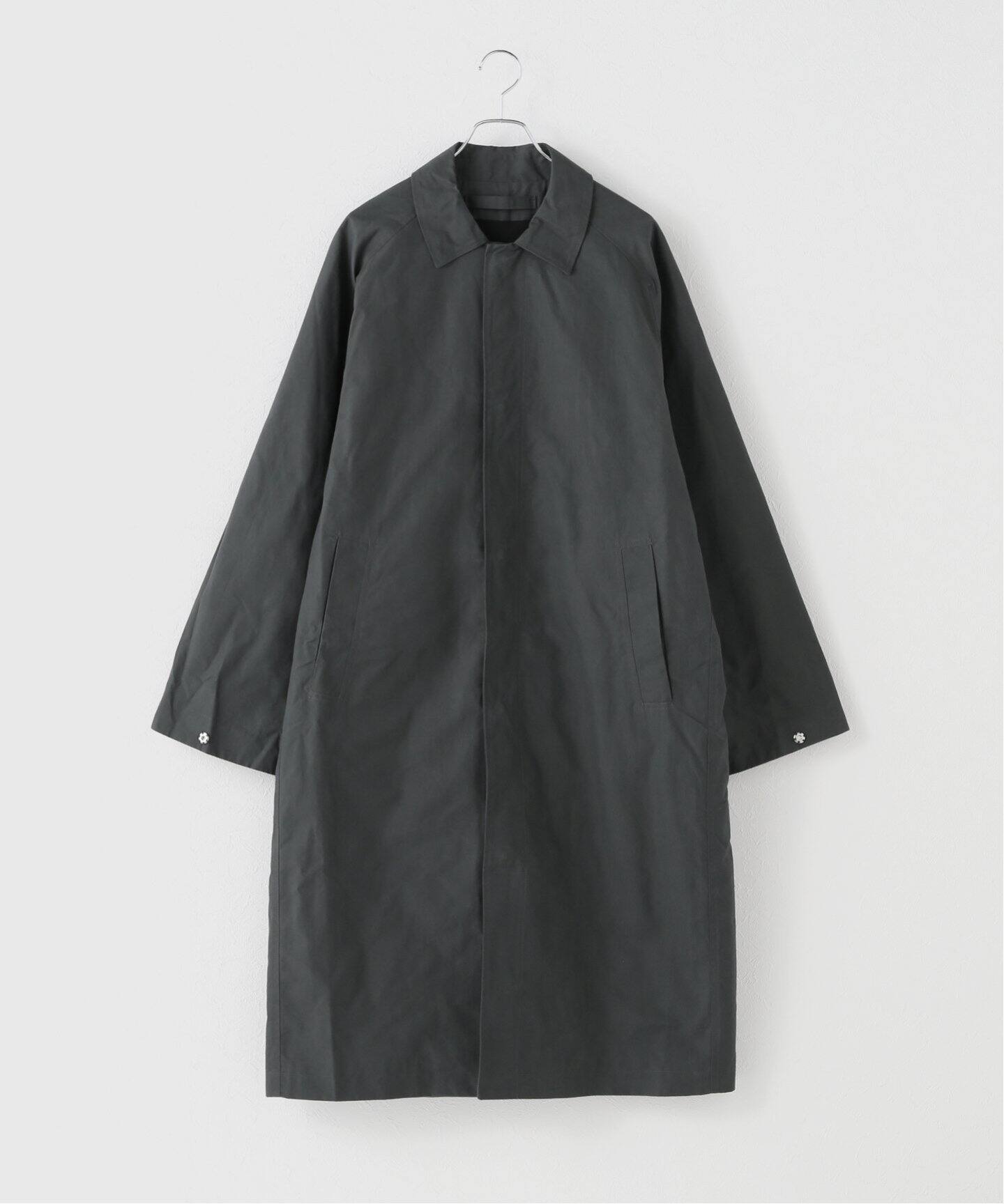 BASERANGE/ベースレンジ】 EVEN LONG COAT（ステンカラーコート 