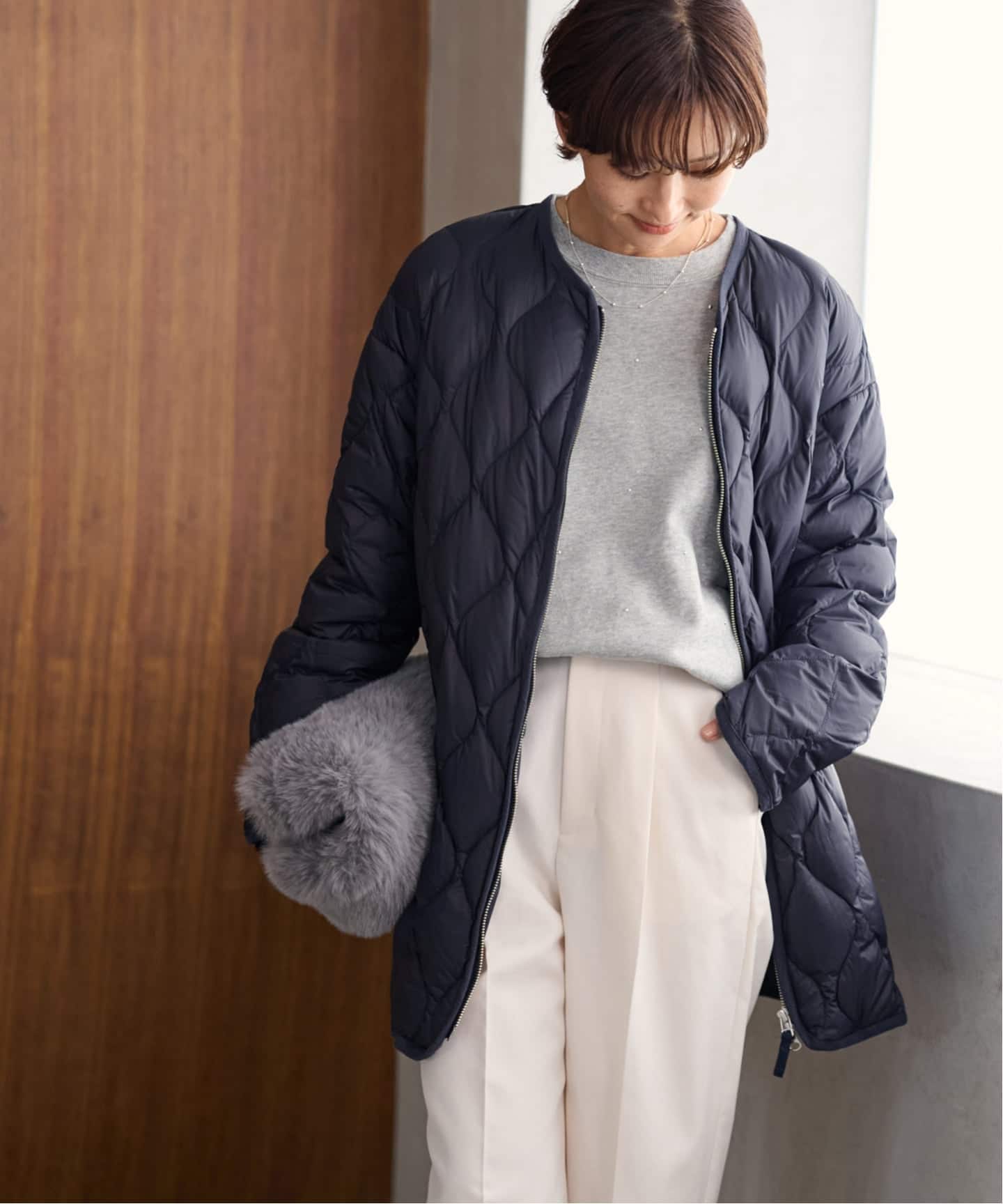 新品同様❤別注 Relume【TAION 体温】 ミリタリーダウンジャケット 追加》別注【TAION / タイオン】*RELUME ミリタリーダウン