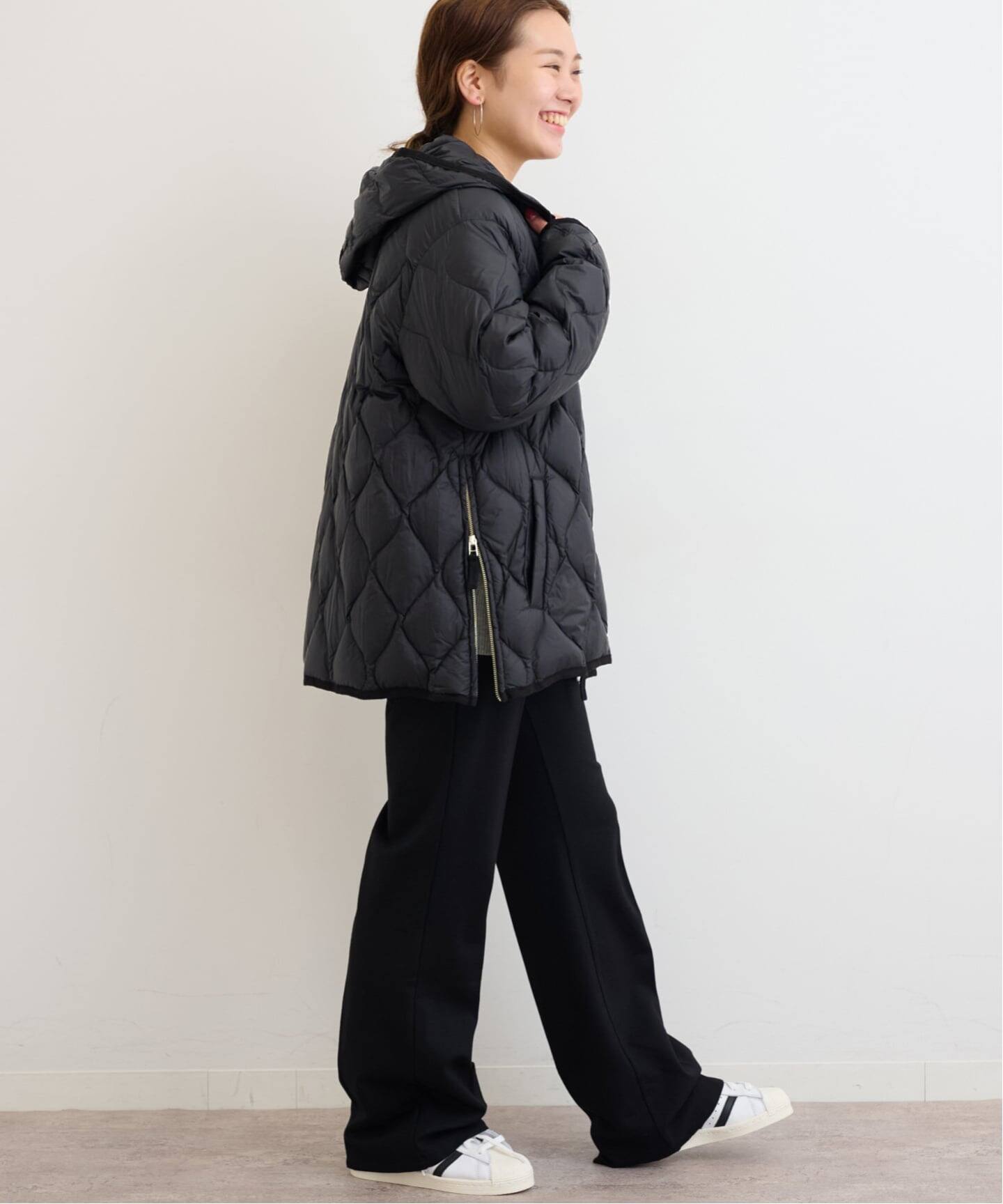 別注【TAION / タイオン】 フードダウンコート（ダウンジャケット