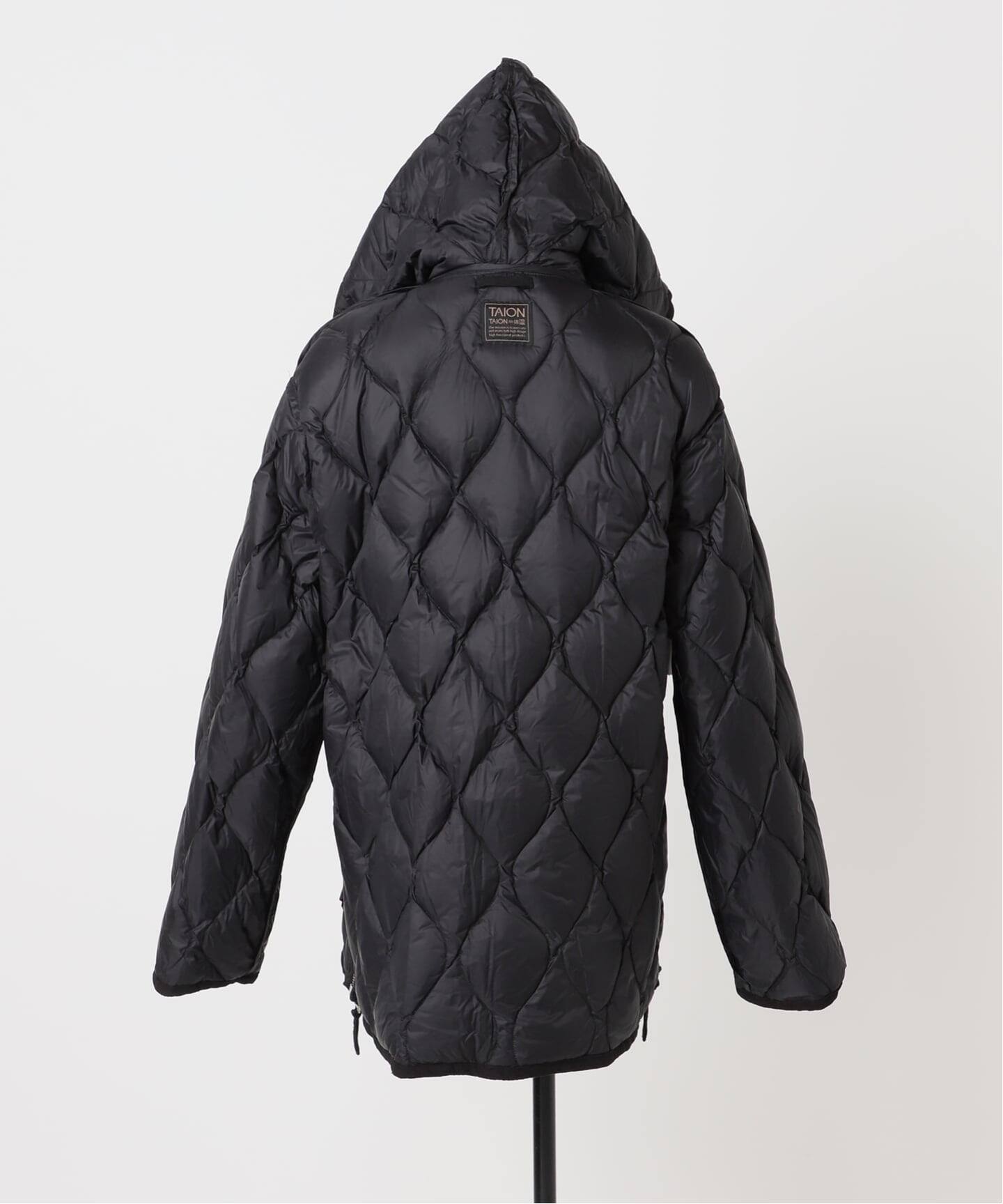 別注【TAION / タイオン】 フードダウンコート（ダウンジャケット
